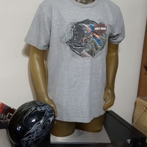 Harley Davidson TShirt Grey in color